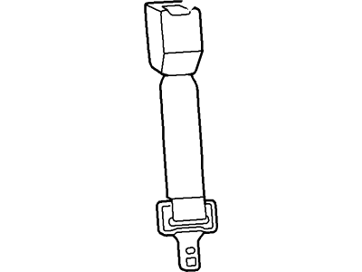 Ford YL8Z-78611C22-AA Buckle Extension