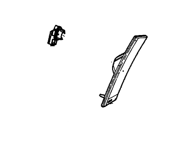 Ford AE5Z-13200-A Side Marker Lamp