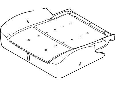 Ford AE9Z-7463840-B Rear Seat Cushion Pad