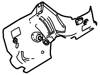Ford DE9Z-16E132-A Inner Shield