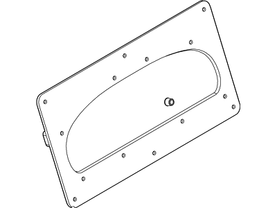 Ford F7UZ-10876-AA Bezel - Instrument Cluster