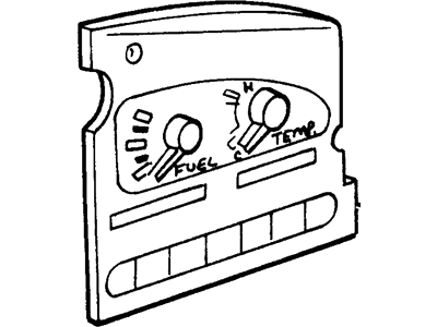 Ford F3XY9280A Fuel Gauge