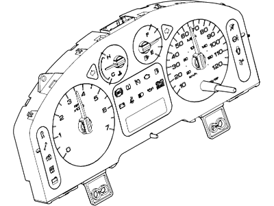 Ford 5G1Z-10849-AA Instrument Cluster