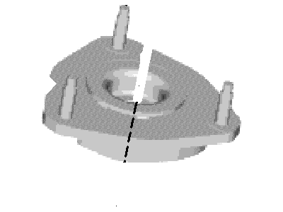 Ford BK2Z-18183-B Upper Mount
