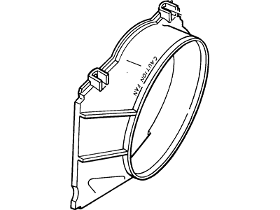 Ford F5TZ-8146-AFA Shroud