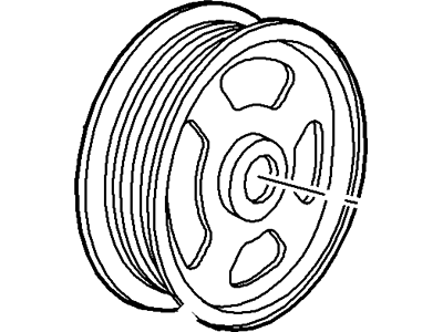 Ford XW4Z-3A733-BA Pulley