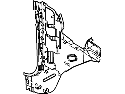 Ford AC3Z-2502038-A Panel Assembly - Cowl Side