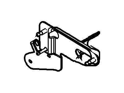 Ford BT4Z-14C022-A Mount Bracket