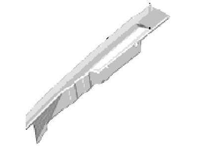 Ford DP5Z-5802038-A Fender Ledge Cover