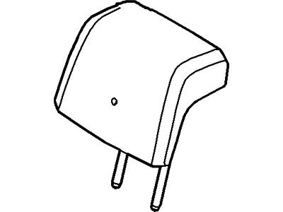 Ford BB5Z-78611A08-A Headrest, Center