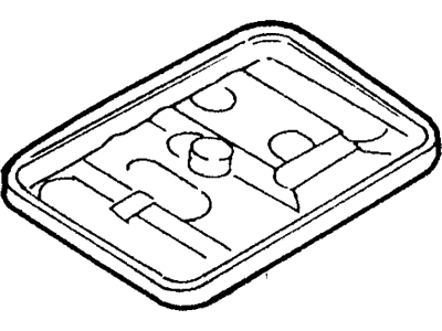 Ford XF5Z13776CAA Map Lamp Assembly