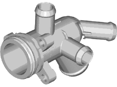 Ford BK3Z-8591-A Outlet Tube