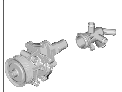 Ford BK3Z-8501-B Water Pump