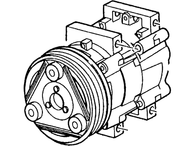 Ford 5U2Z-19V703-BD Compressor Assembly