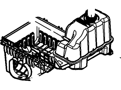 Ford BC3Z-8A080-F Air Cleaner Body