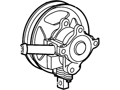 Ford 1F1Z-3A674-AARM Power Steering Pump