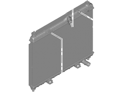 Ford AE8Z-8005-B Radiator