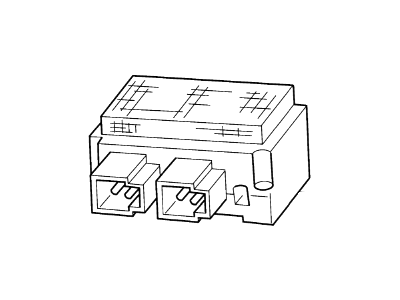 Ford F58Z19980D Dash Control Unit