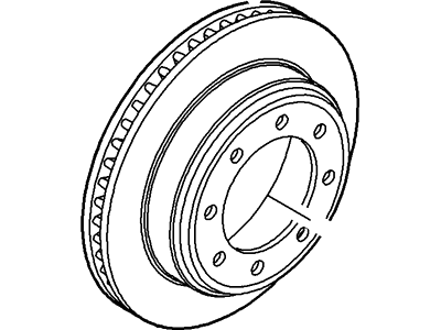 Ford 8C2Z-2C026-B Rotor Assembly - Brake