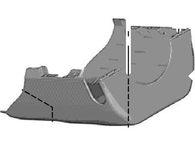 Ford EJ7Z-3530-AE Lower Column Cover