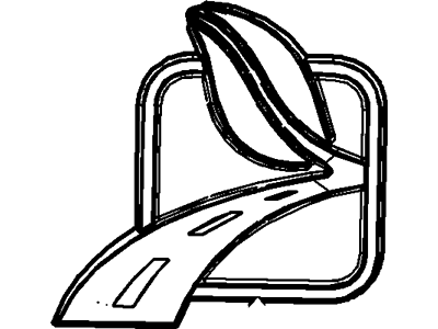 Ford 5M6Z-7842528-BA Emblem