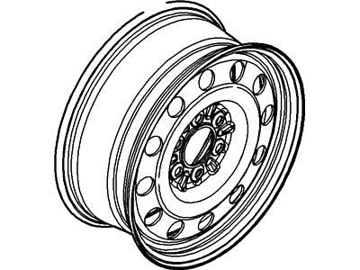 Ford 2L7Z-1015-BA Spare Wheel