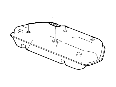 Ford XS2Z-9002-BA Fuel Tank