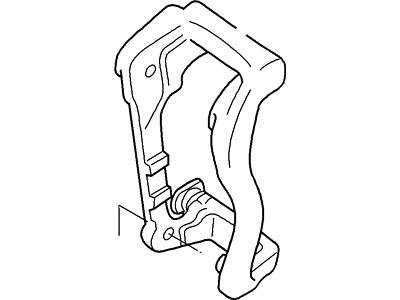 Ford 6W4Z-2B135-AA Caliper Support