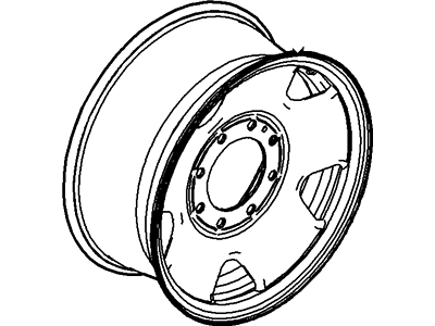 Ford 8C3Z-1015-G Spare Wheel