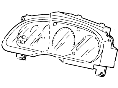 Ford 2C3Z-10849-HA Instrument Cluster