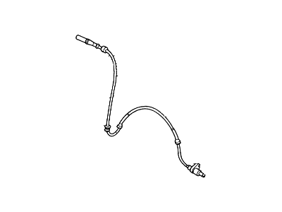 Ford F5AZ-2C204-AA Front Speed Sensor