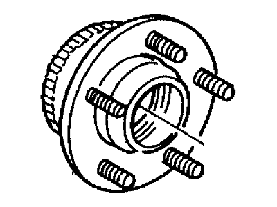 Ford F7AZ-1104-AC Hub & Bearing