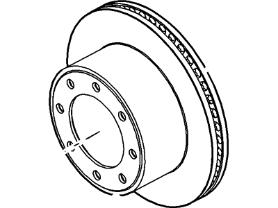 Ford HC3Z-2C026-A Rotor