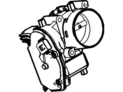 Ford 9L8Z-9E926-A Throttle Body And Motor Assy