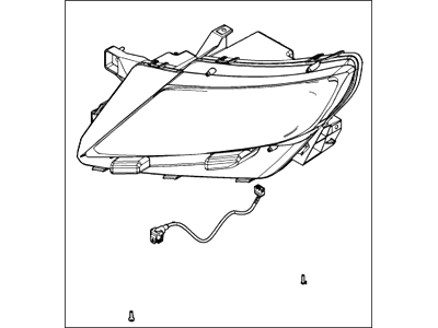Ford BA1Z-13008-G Composite Assembly
