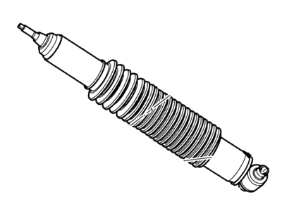 Ford 3U2Z-18125-AB Shock Absorber Assembly