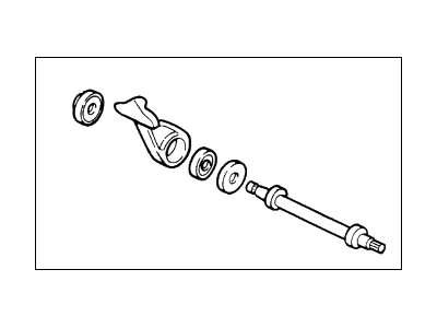 Ford F8CZ-3A329-AA Shaft