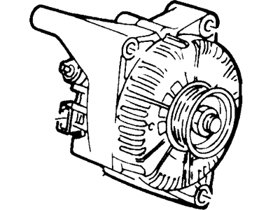 Ford F6DZ-10346-BRM Alternator Assembly