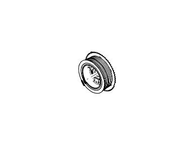 Ford CV6Z-6312-B Crankshaft Pulley