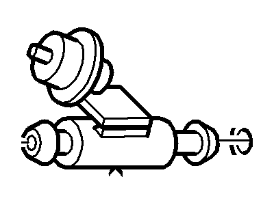 Ford XL2Z-18495-BA Heater Control Valve