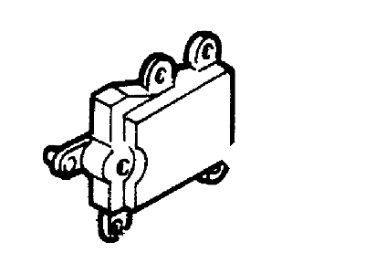 Ford XF5Z-19E616-BA Actuator Assembly