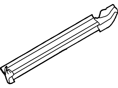 Ford 4L3Z-1825860-AC Belt Weatherstrip