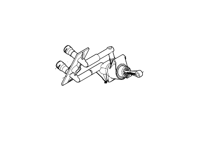 Ford 1M5Z-7A543-AA Master Cylinder