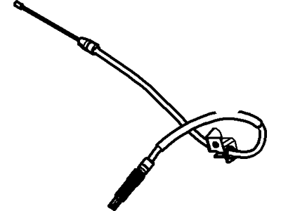 Ford 5F9Z-2A635-DA Rear Cable