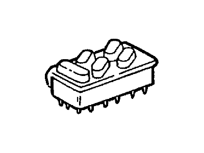 Ford XW7Z-14529-AB Window Switch