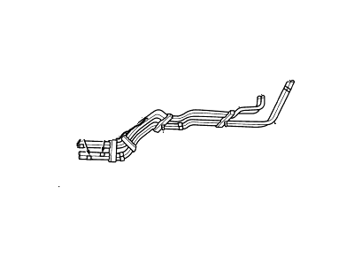 Ford F4UZ-19835-AB Tube Assembly