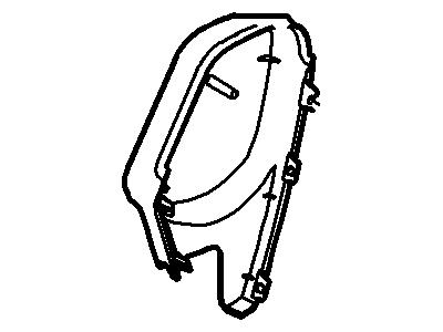 Ford BB5Z-7861348-AD Latch Cover