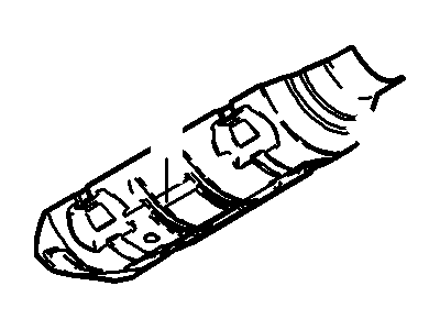 Ford 6L3Z-5E258-A Converter Shield