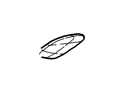 Ford YF1Z-13783-AA Map Lamp Lens