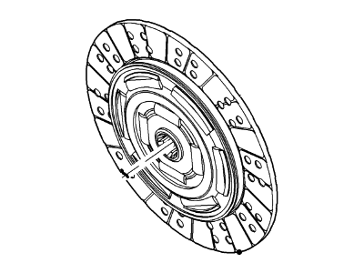 Ford 7C3Z-7550-A Clutch
